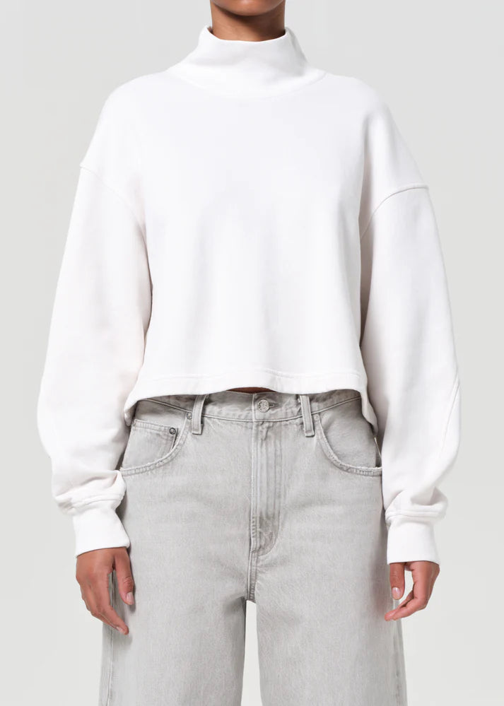 Agolde Isra Sweatshirt In Wired