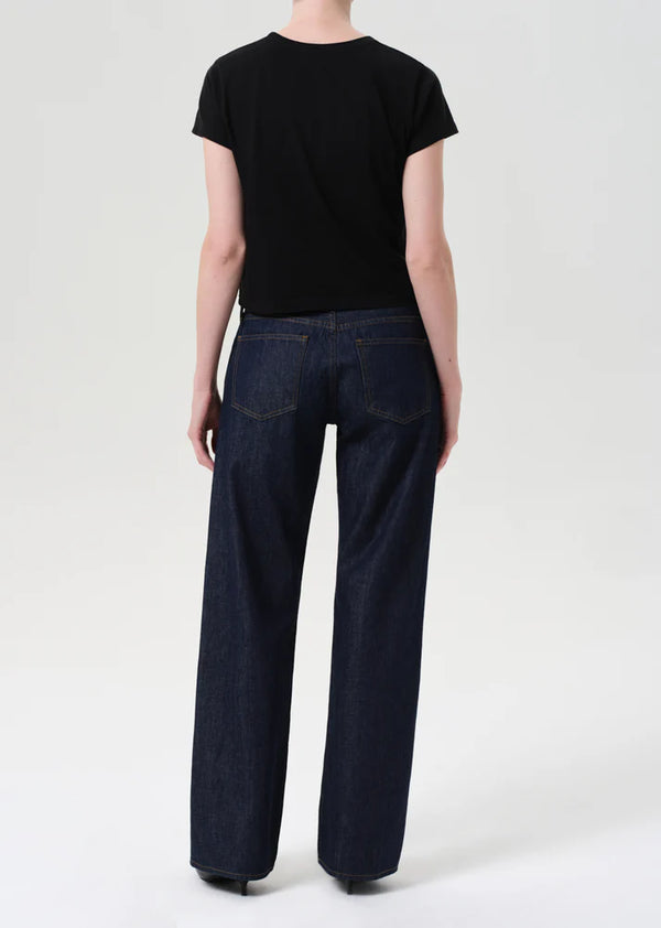 Agolde Low Rise Loose in Pure