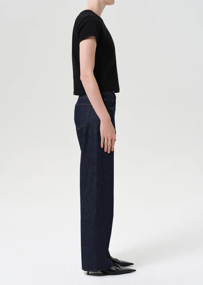 Agolde Low Rise Loose in Pure