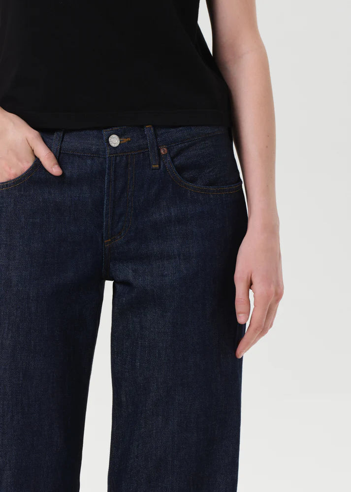 Agolde Low Rise Loose in Pure