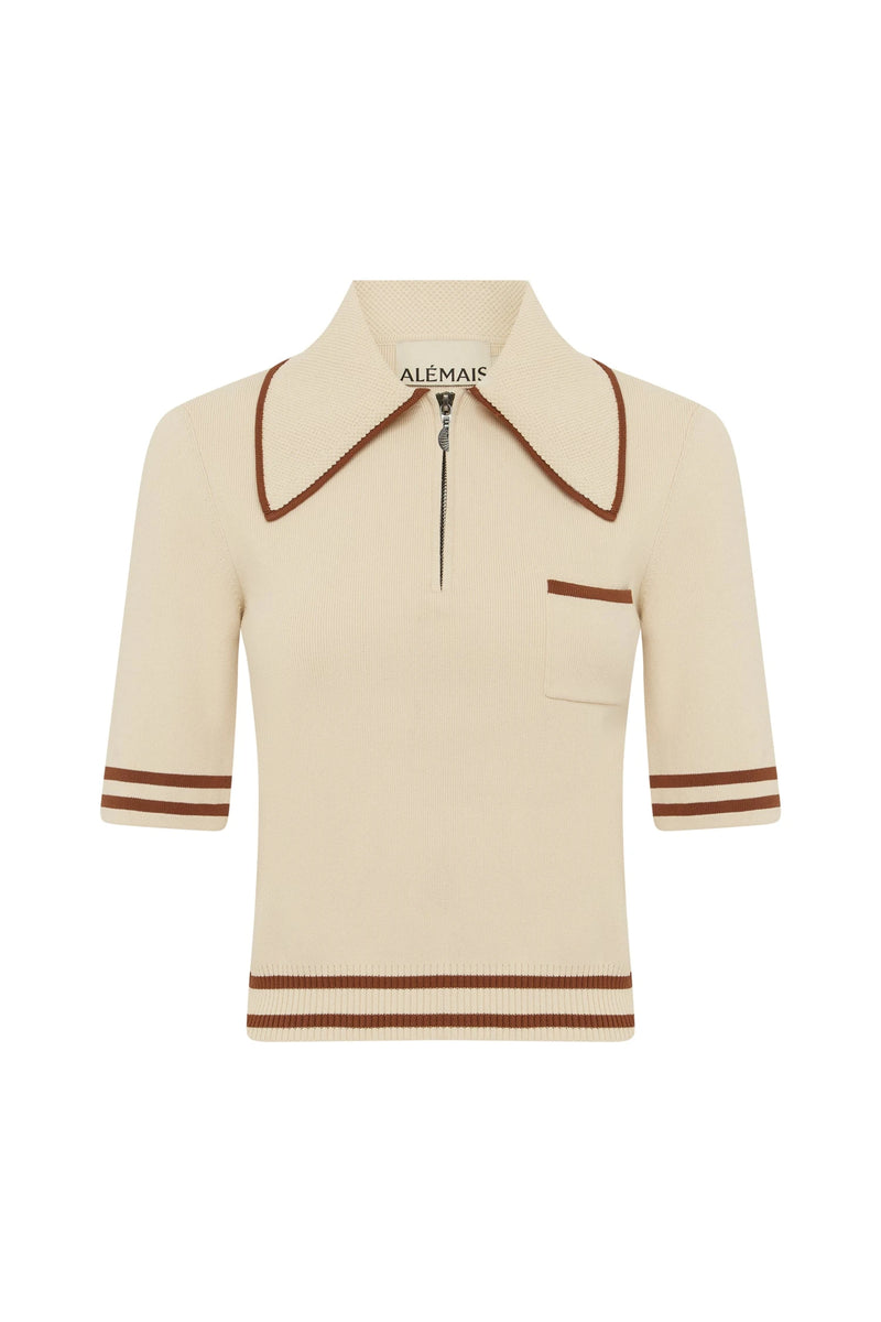 Alemais Sora Knit Polo