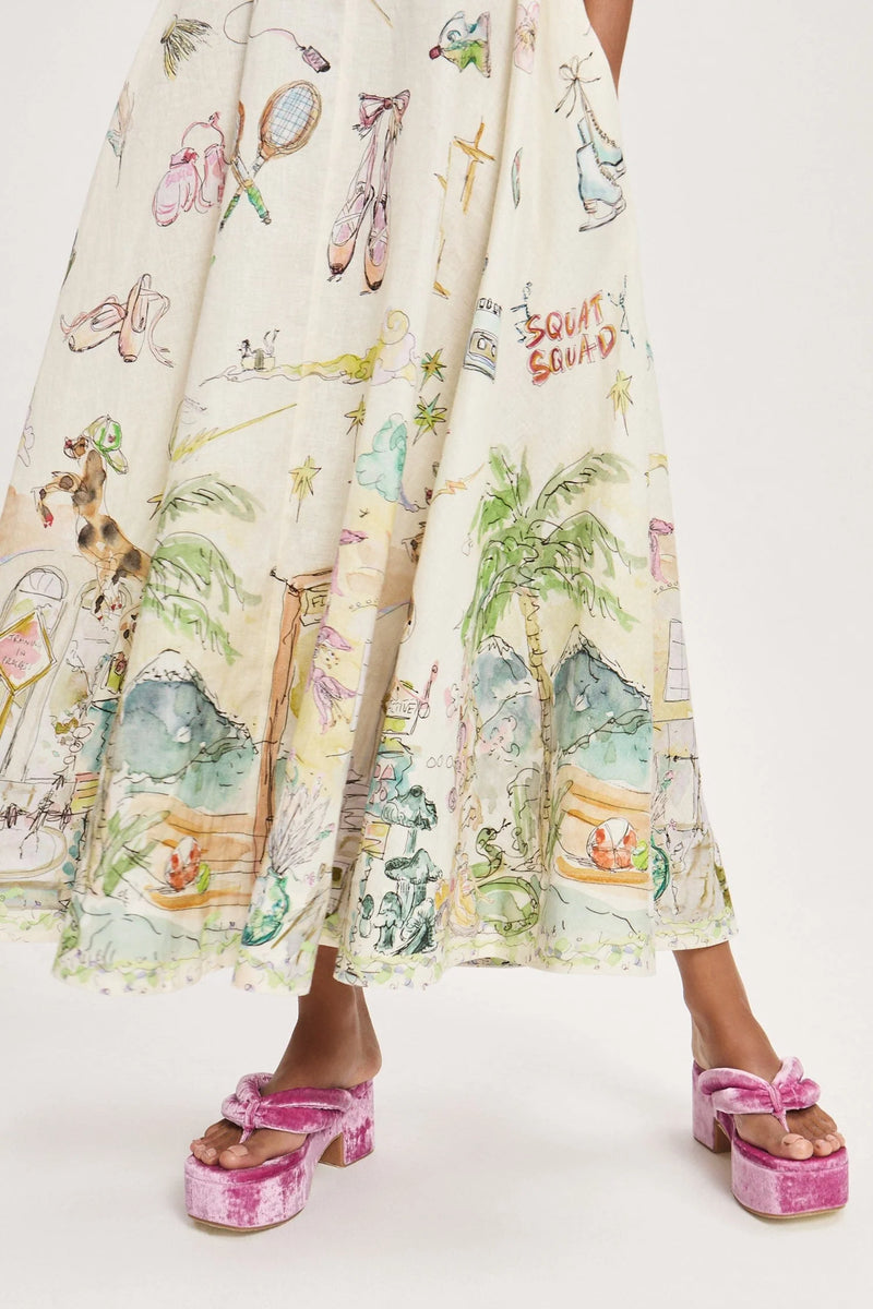 Alemais Anouk Ballet Sundress
