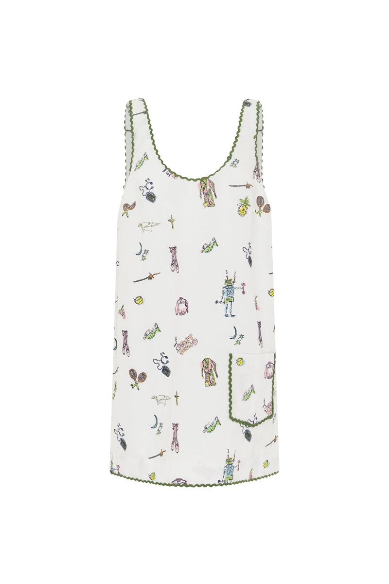 Alemais Play Embroidered Mini Dress