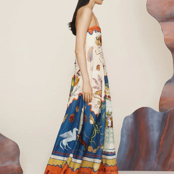 Alemais Surrealist Summer Sundress