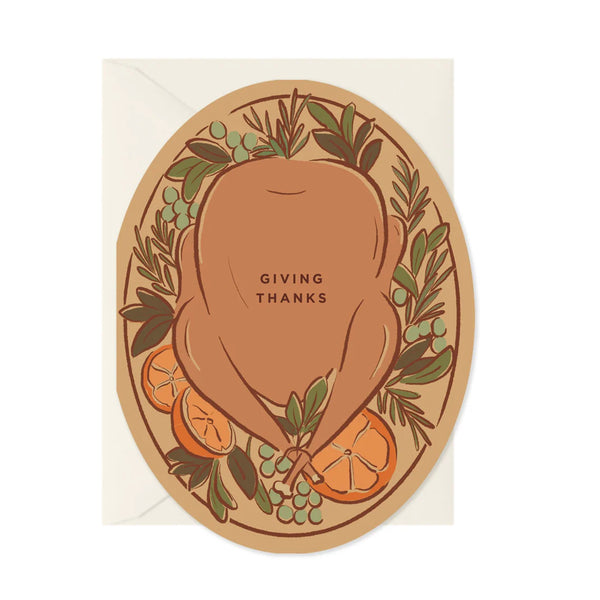 Amy Heitman Giving Thanks Platter - Oval