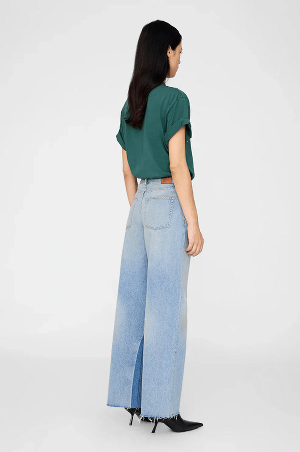 Anine Bing Ashton Tee Los Angeles - Dark Teal