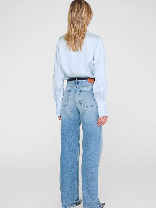 Anine Bing Bethany Shirt - Pale Blue