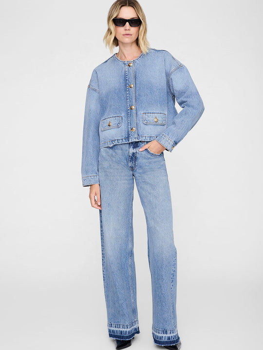 Anine Bing Blanche Jacket - Caspian Blue