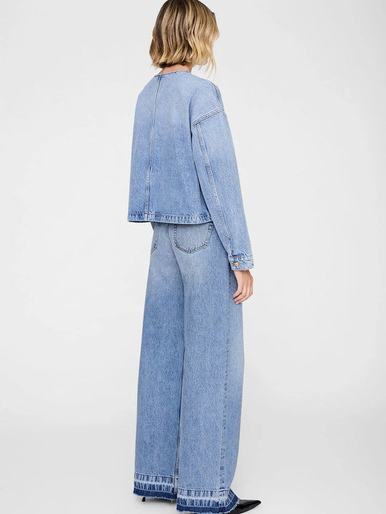 Anine Bing Blanche Jacket - Caspian Blue