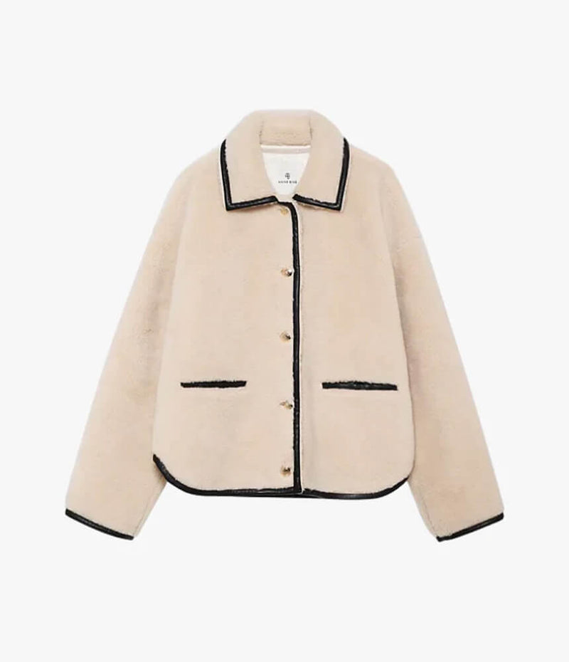 Anine Bing Camden Jacket - Cream