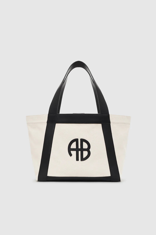Anine Bing Cara Tote - Natural Canvas
