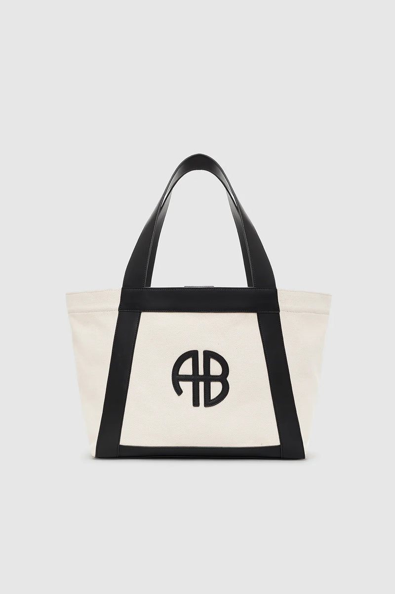 Anine Bing Cara Tote - Natural Canvas