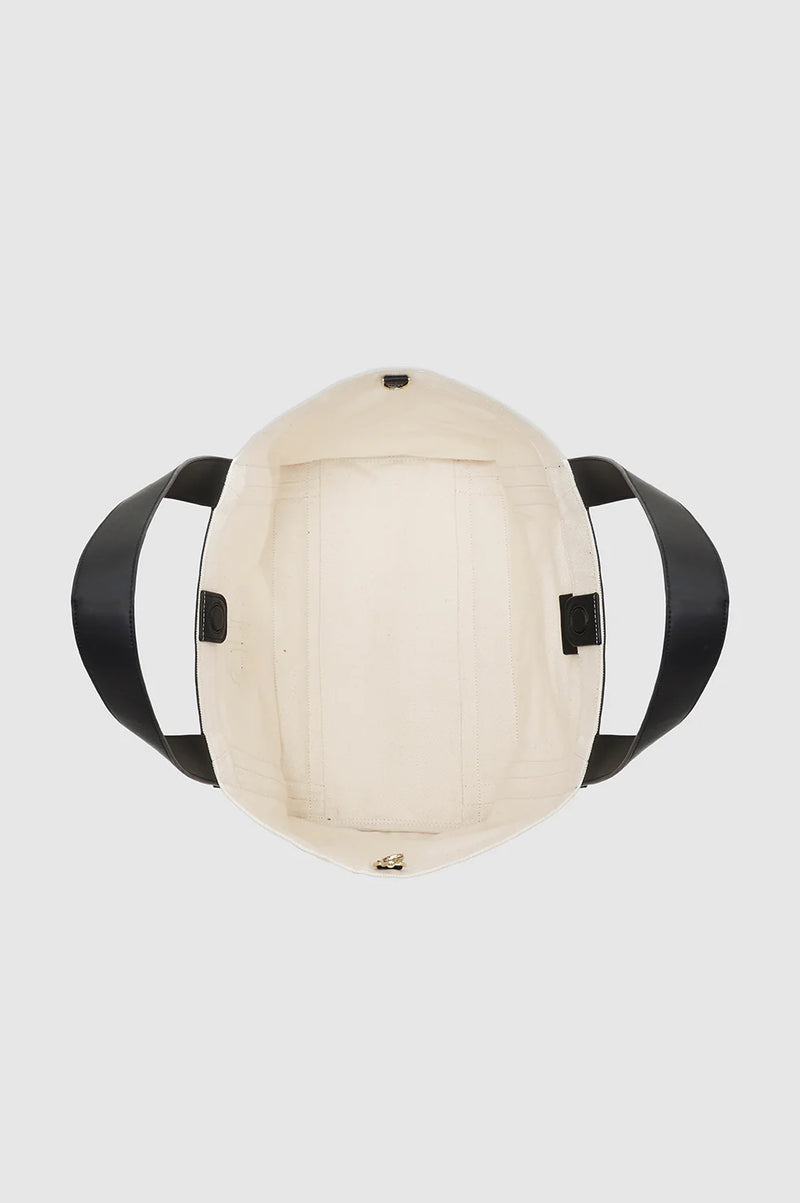 Anine Bing Cara Tote - Natural Canvas
