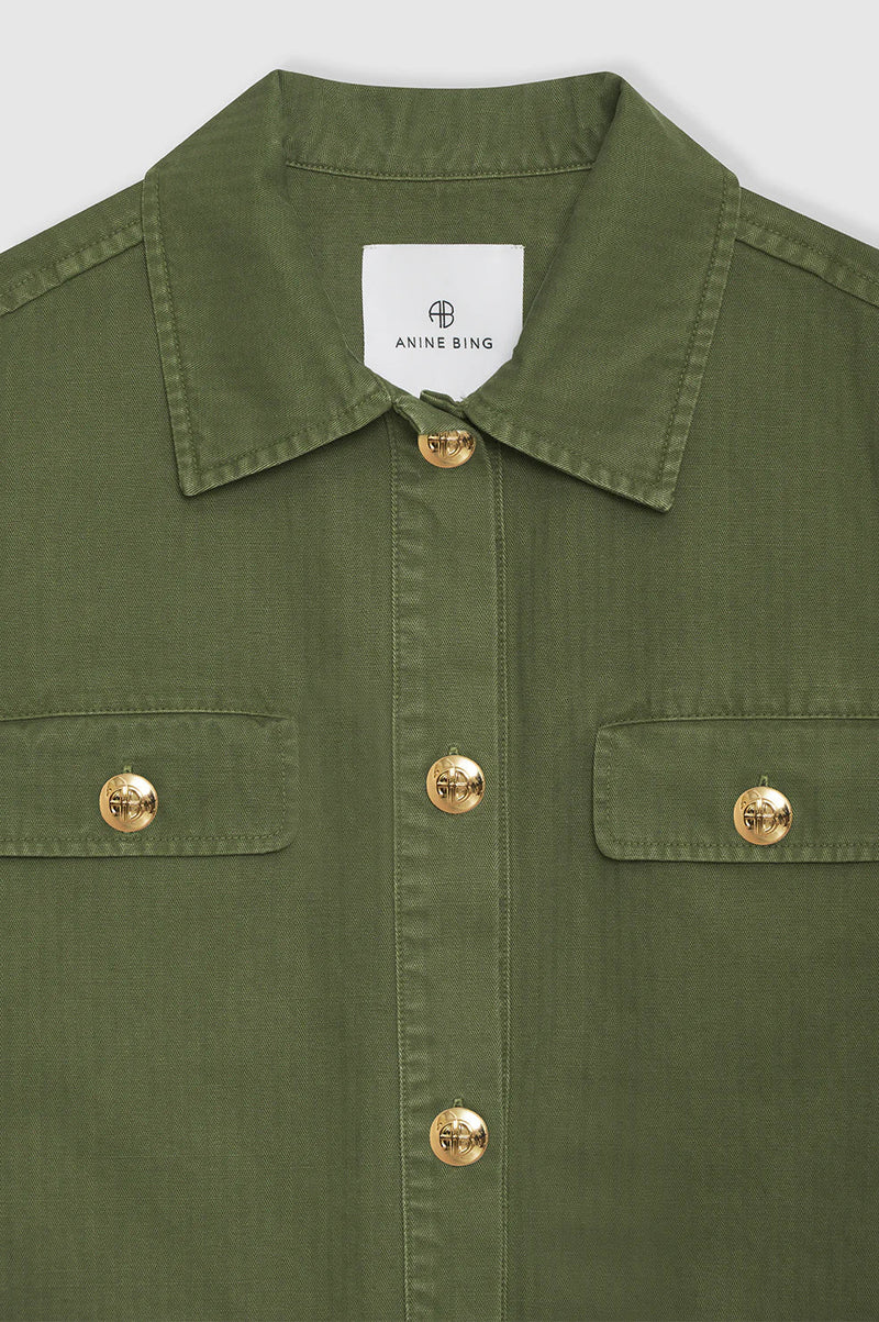 Anine Bing Corey Jacket - Army Green