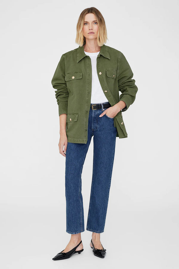Anine Bing Corey Jacket - Army Green