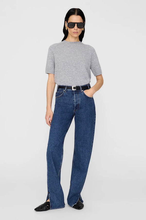 Anine Bing Jackson Sweater - Medium Heather Grey