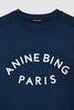 Anine Bing Jaylin Tee Paris - Washed Navy