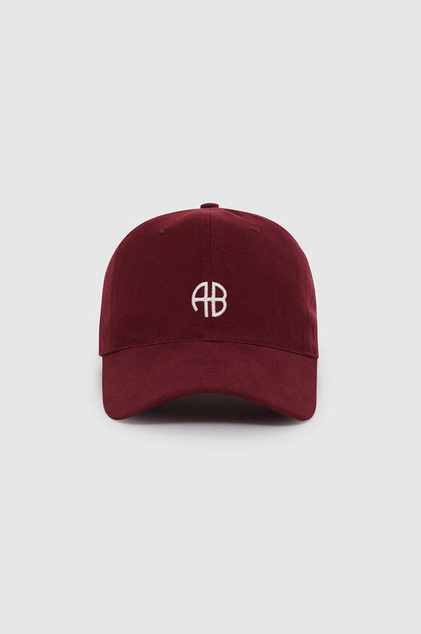 Anine Bing Jeremy Baseball Cap Ab - Cabernet