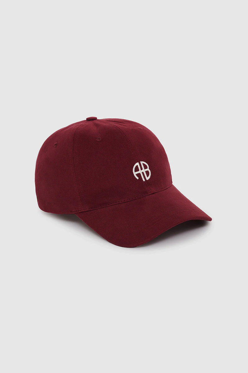 Anine Bing Jeremy Baseball Cap Ab - Cabernet