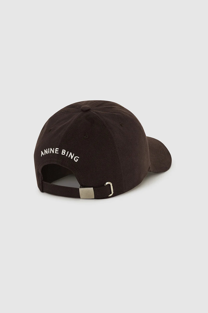 Anine Bing Jeremy Baseball Cap Ab - Deep Brown