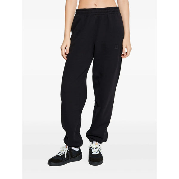 Anine Bing Karter Jogger Framed Monogram - Black