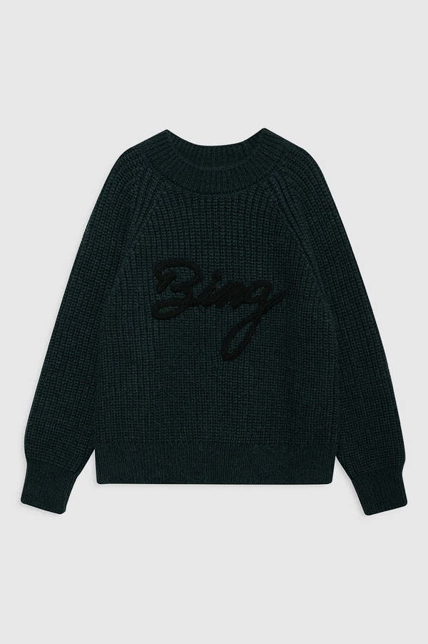 Anine Bing Kendrick Sweater Bing - Dark Teal