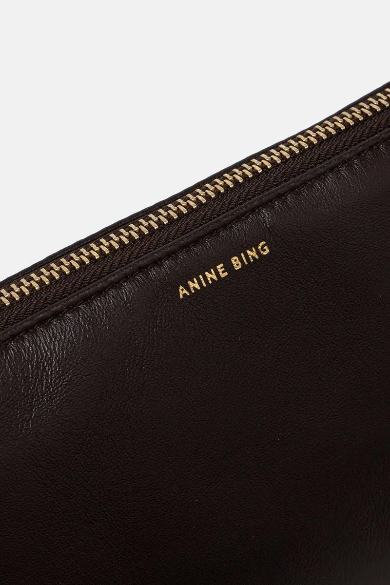 Anine Bing Mini Elly Bag - Dark Brown