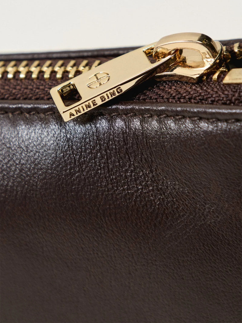 Anine Bing Mini Elly Bag - Dark Brown