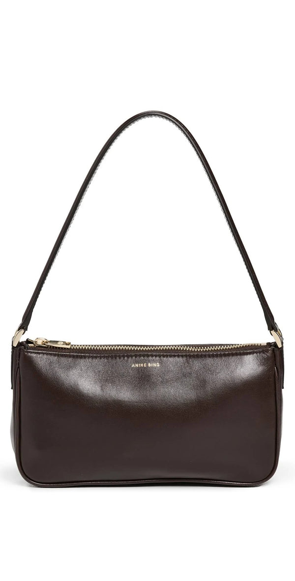 Anine Bing Mini Elly Bag - Dark Brown