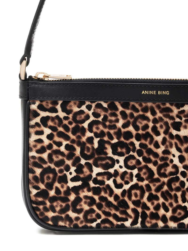 Anine Bing Mini Elly Bag - Leopard