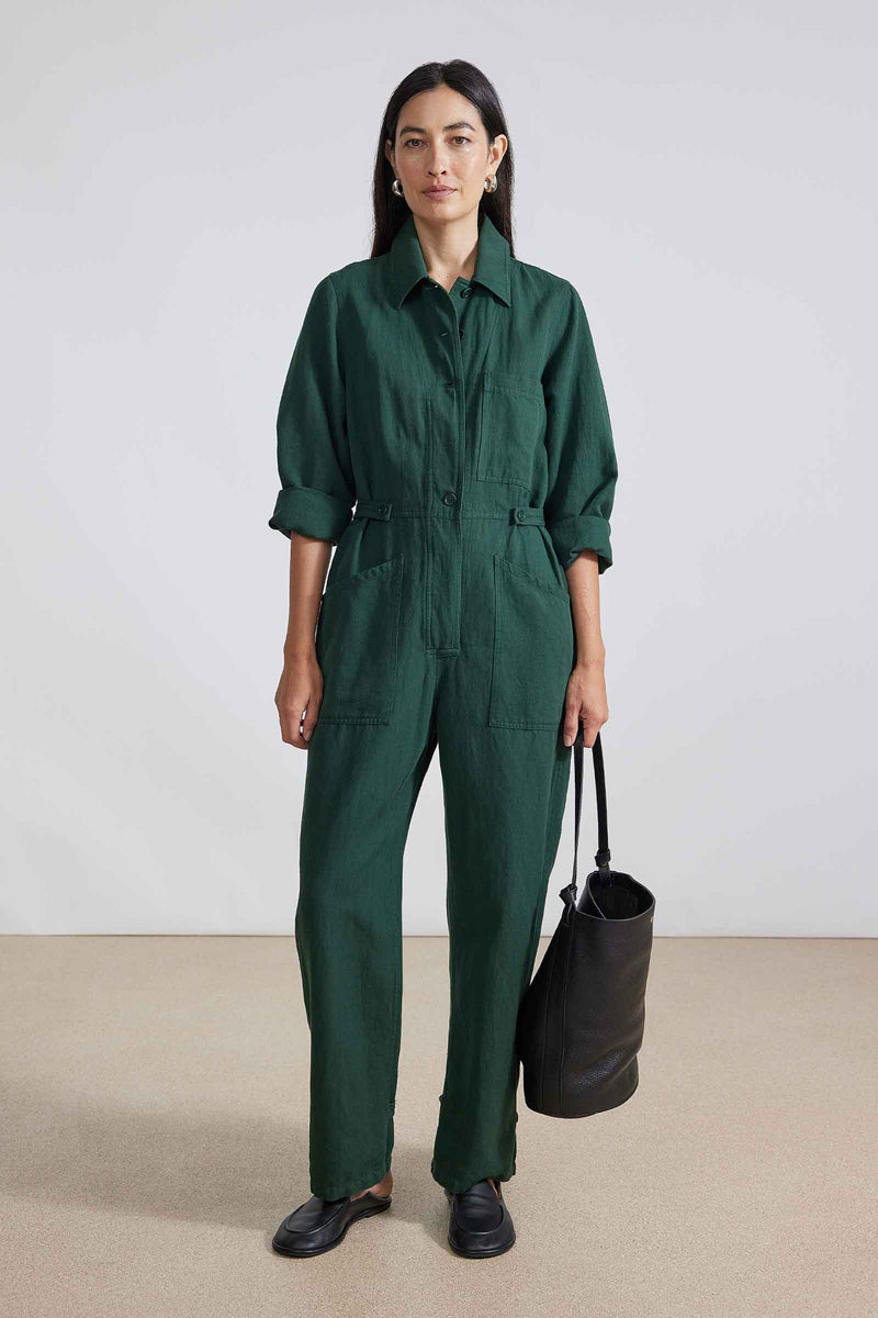 Apiece Apart Ares Jumpsuit Forest