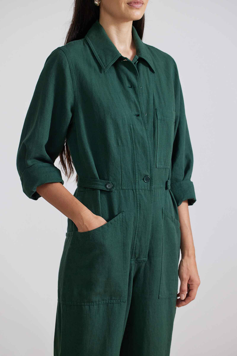 Apiece Apart Ares Jumpsuit Forest