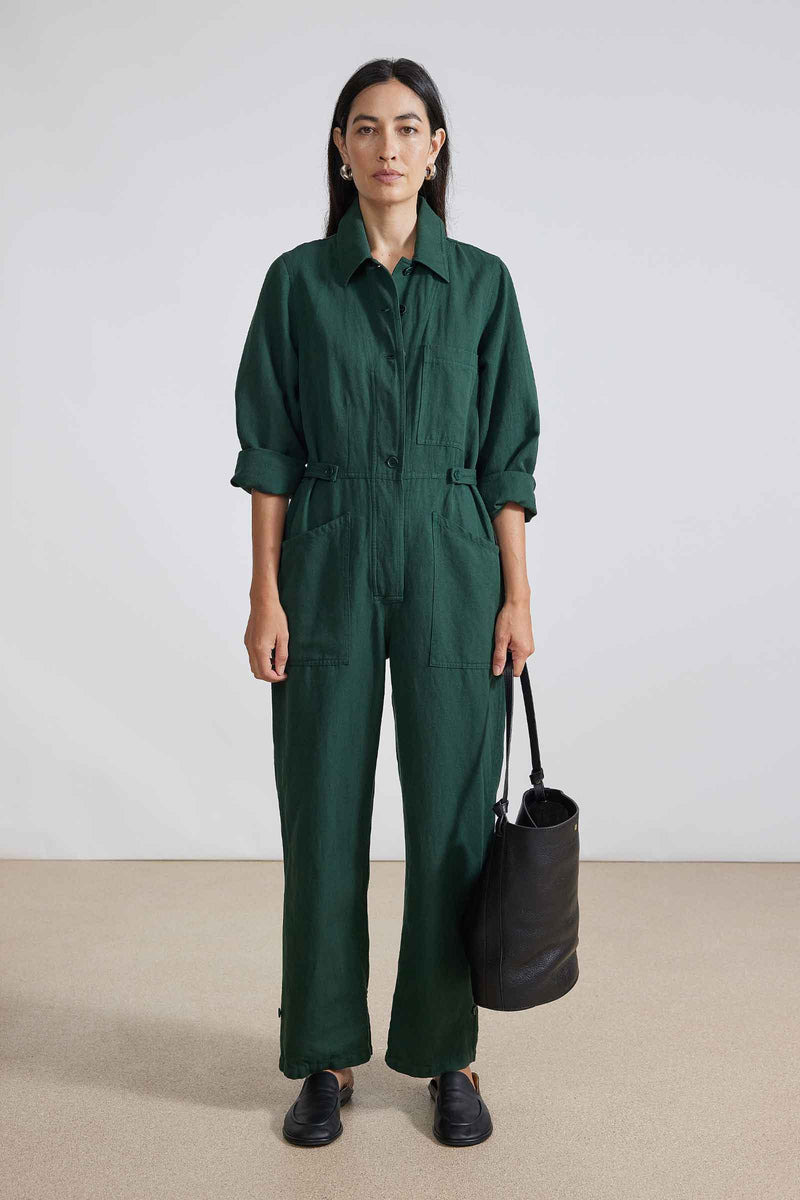 Apiece Apart Ares Jumpsuit Forest