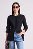 Apiece Apart Betti Knit Cardi Black