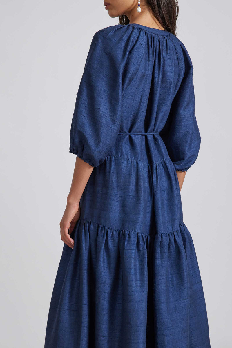 Apiece Apart Mitte Maxi Dress Navy