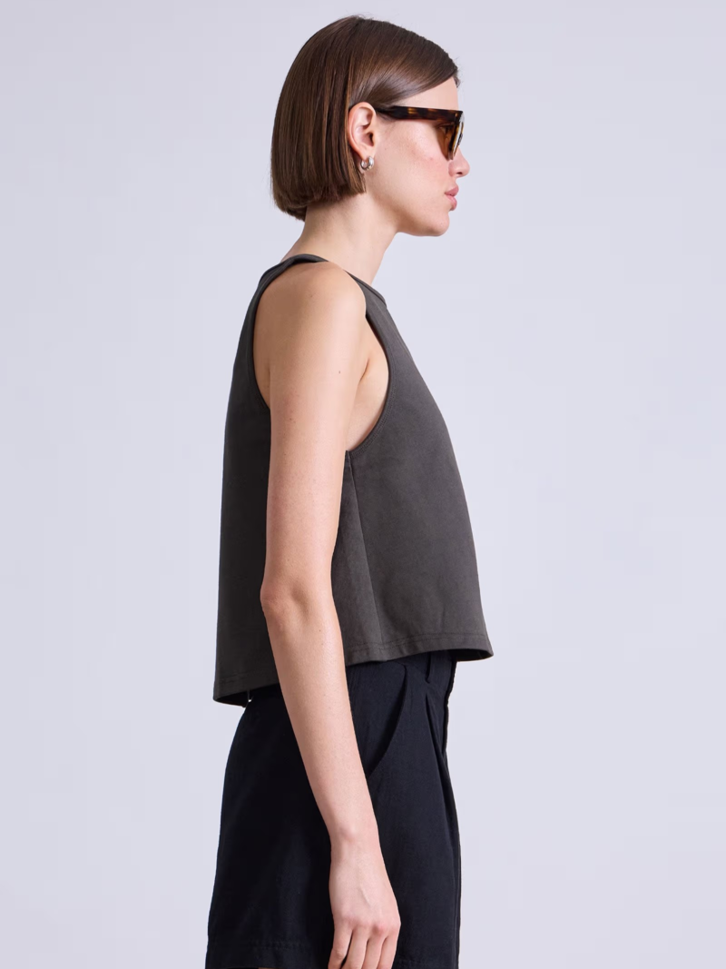 Apiece Apart  New Agnes Tank Deep Olive