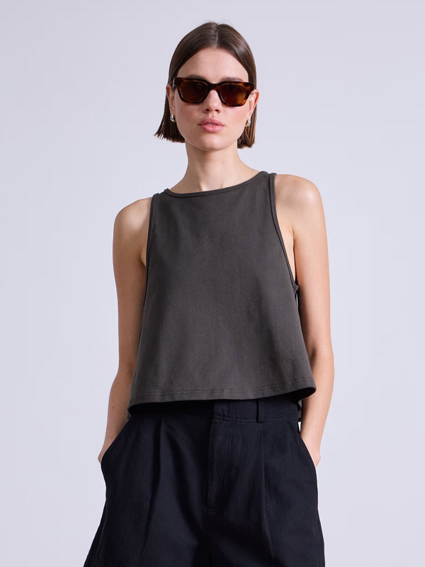 Apiece Apart  New Agnes Tank Deep Olive