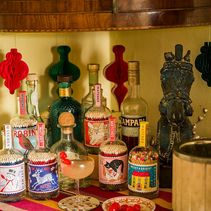 Archivist Snowman Stamp Match Bottle