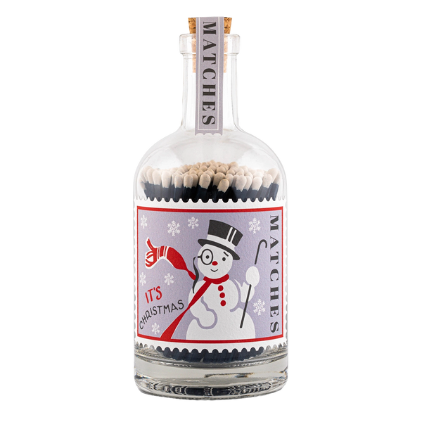 Archivist Snowman Stamp Match Bottle