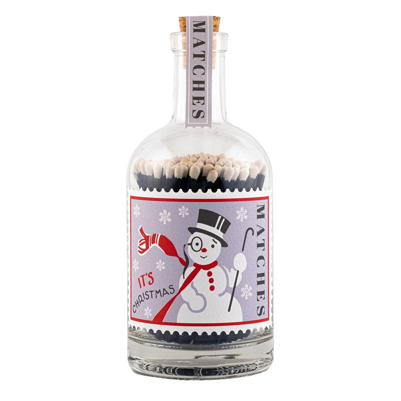 Archivist Snowman Stamp Match Bottle