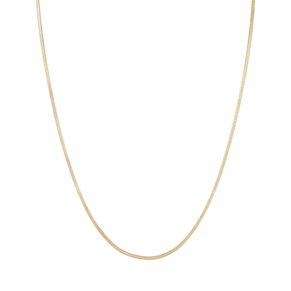 Ariel Gordon Jewelry 1.5mm Herringbone Chain Necklace 18"