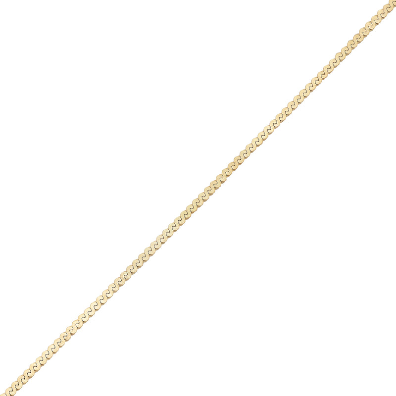 Ariel Gordon Jewelry 1.5mm Serpentine Necklace 18"