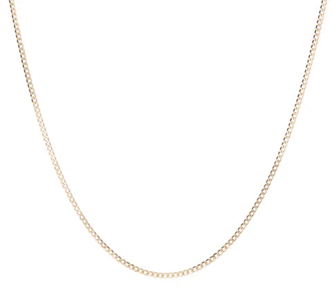 Ariel Gordon Jewelry 1.7mm Cuban Chain, 16" CHAIN ONLY