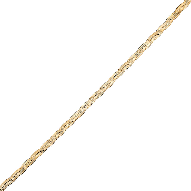 Ariel Gordon Jewelry Braided Herringbone Necklace