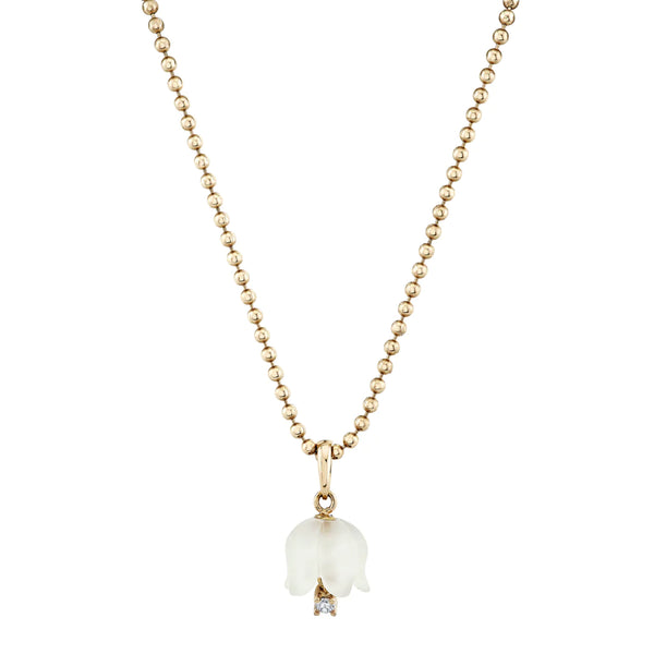 Ariel Gordon Jewelry Diamond Floret Quartz Pendant
