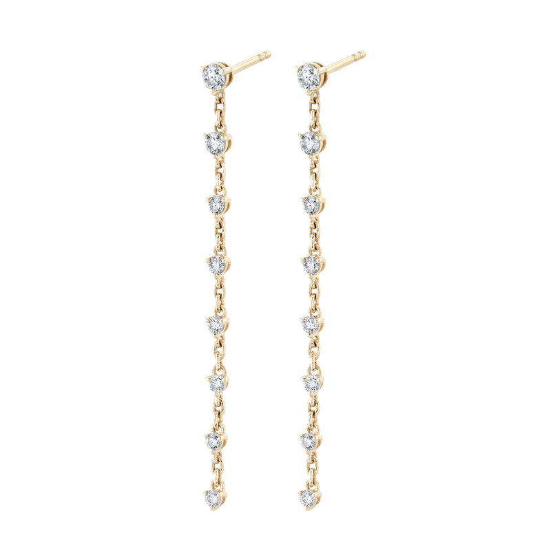 Ariel Gordon Jewelry Grande Diamond Cascade Earrings