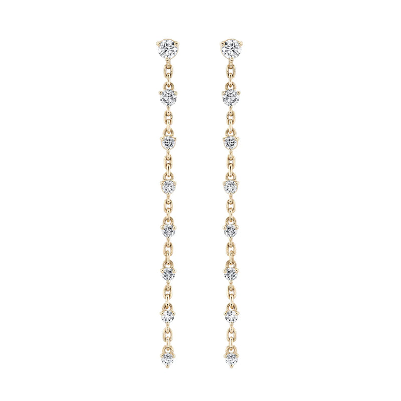 Ariel Gordon Jewelry Grande Diamond Cascade Earrings