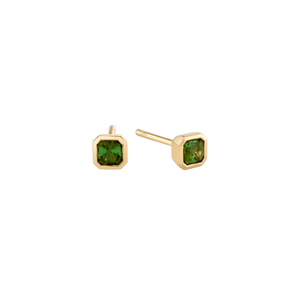 Ariel Gordon Jewelry Petite Fern Asscher Studs