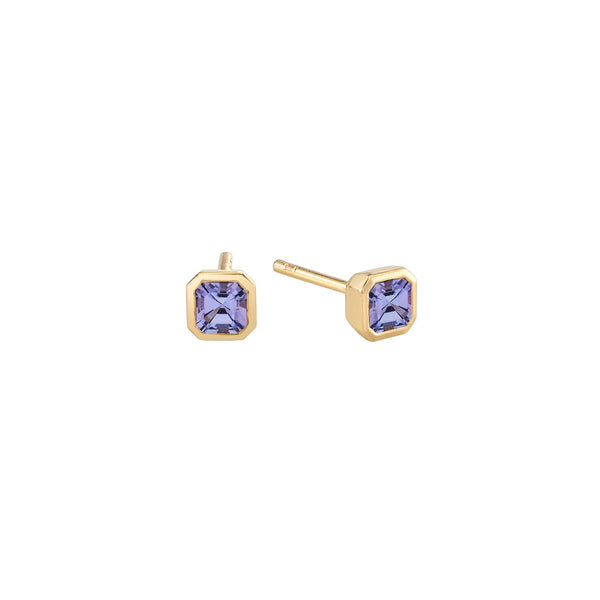 Ariel Gordon Jewelry Petite Iris Asscher Studs