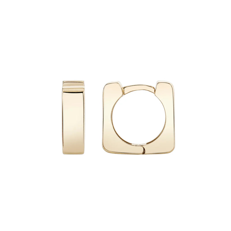 Ariel Gordon Jewelry Square Edge Huggies